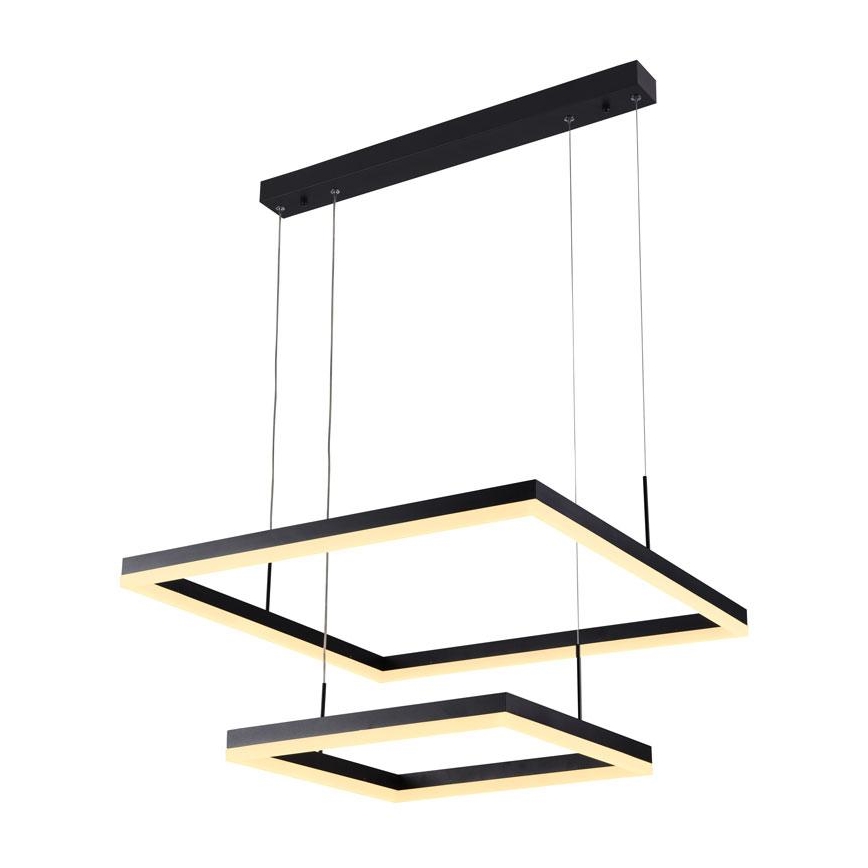 LED dimmbare Hängeleuchte an Kabel LED/90W/230V 3000-6500K + Fernbedienung