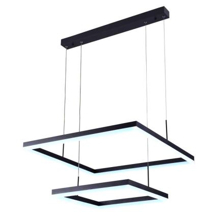 LED dimmbare Hängeleuchte an Kabel LED/90W/230V 3000-6500K + Fernbedienung