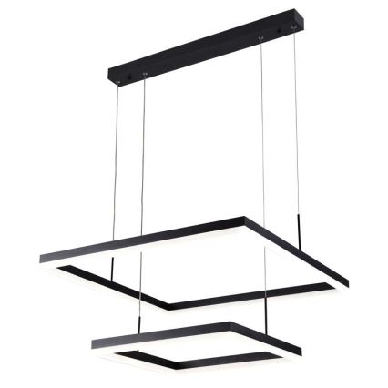 LED dimmbare Hängeleuchte an Kabel LED/90W/230V 3000-6500K + Fernbedienung