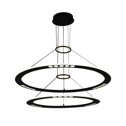 LED dimmbare Hängeleuchte an Kabel LED/90W/230V 3000-6500K + Fernbedienung