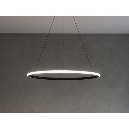 LED dimmbarer Kronleuchter mit Seilabhängung LED/32W/230V 3000-6500K Ø 60 cm + Fernbedienung