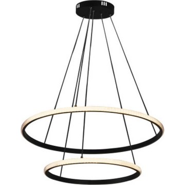 LED-dimmbare Pendelleuchte an Kabel LED/55W/230V 3000-6500K Ø 60 cm + Fernbedienung