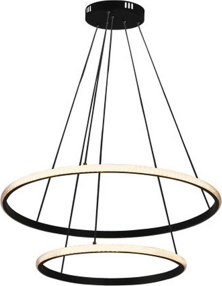 LED-dimmbare Pendelleuchte an Kabel LED/55W/230V 3000-6500K Ø 60 cm + Fernbedienung