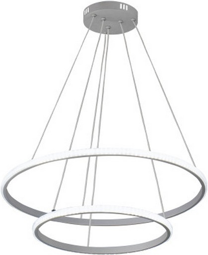 LED-dimmbare Pendelleuchte an Kabel LED/55W/230V 3000-6500K Ø 60 cm + Fernbedienung