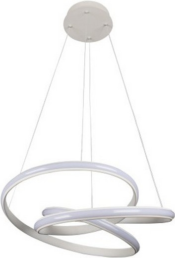 LED-dimmbare Pendelleuchte an Kabel LED/85W/230V 3000–6500K Ø 49 cm + Fernbedienung