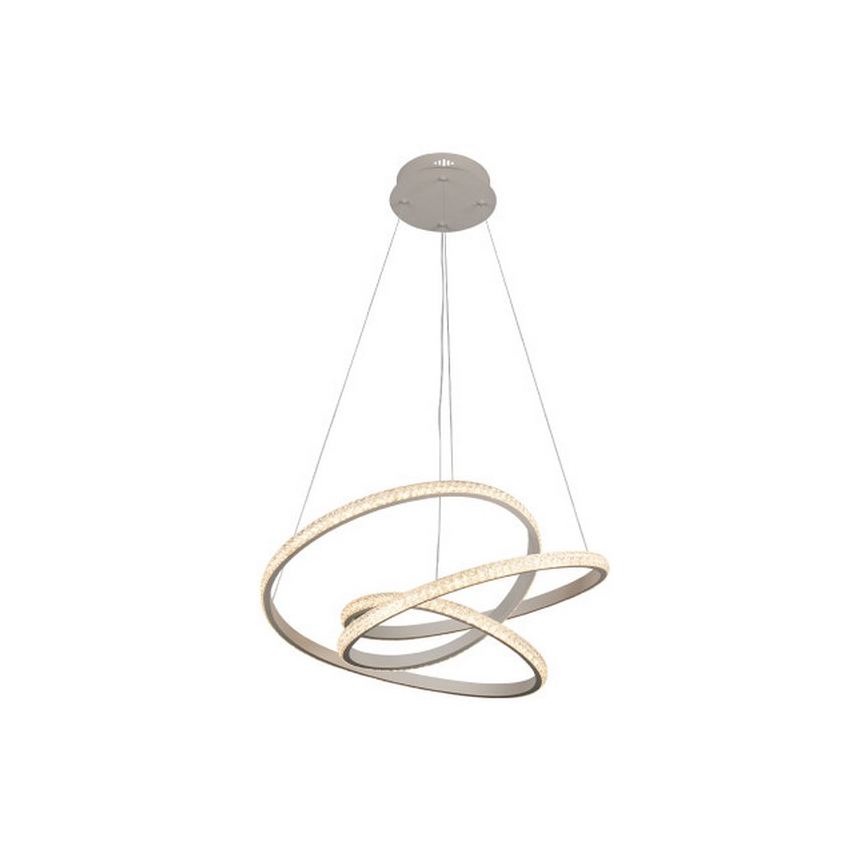 Dimmbare LED-Pendelleuchte an Drahtseil LED/90W/230V 3000-6500K Ø 47 cm + Fernbedienung