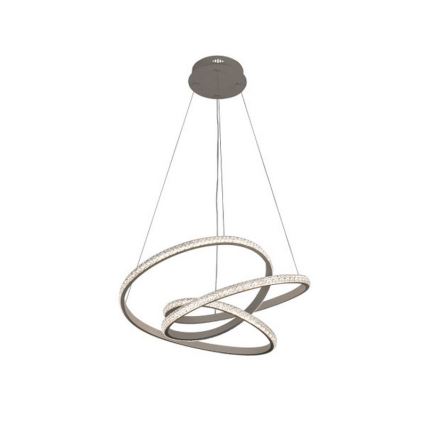 Dimmbare LED-Pendelleuchte an Drahtseil LED/90W/230V 3000-6500K Ø 47 cm + Fernbedienung