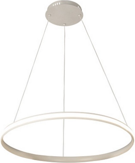 LED-dimmbare Pendelleuchte mit Seilaufhängung LED/55W/230V 3000-6500K Ø 60 cm + Fernbedienung