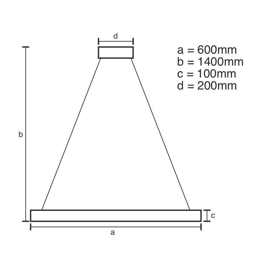 LED dimmbarer Kristall-Pendelleuchter an Seil LED/40W/230V 3000-6500K Chrom/Gold + Fernbedienung