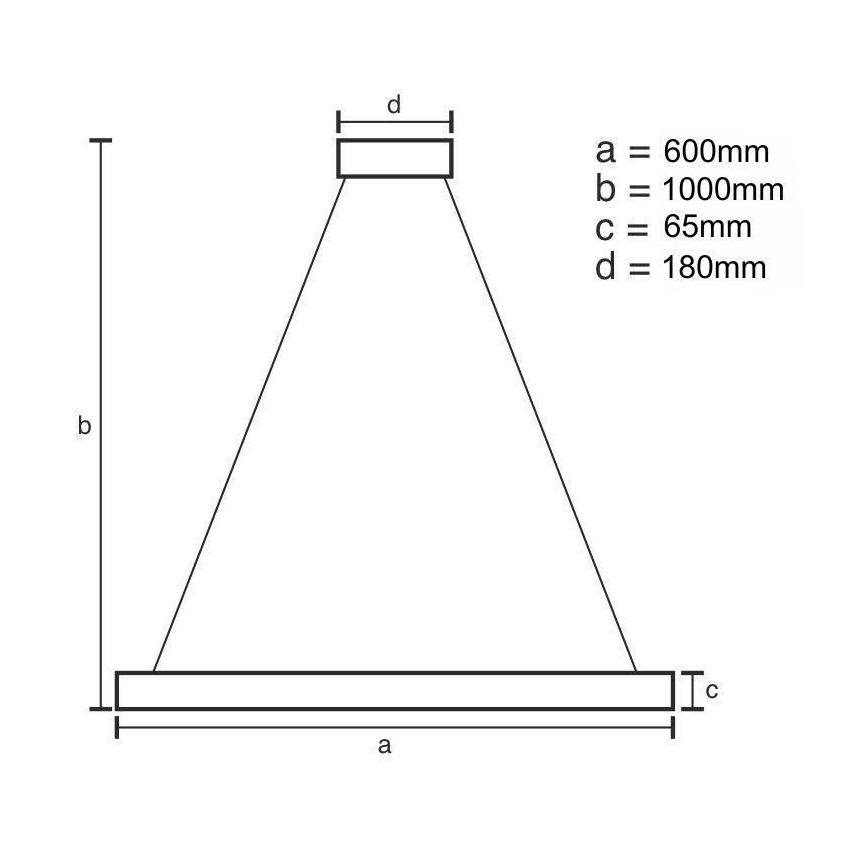 LED dimmbarer Kristall-Kronleuchter an Kabel LED/40W/230V 3000-6500K glänzender Chrom + Fernbedienung