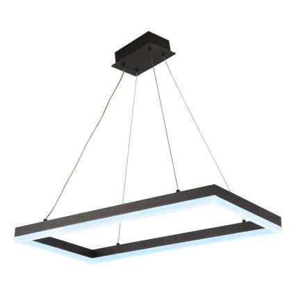 LED dimmbare Hängeleuchte an Kabel LED/40W/230V 3000-6500K + Fernbedienung