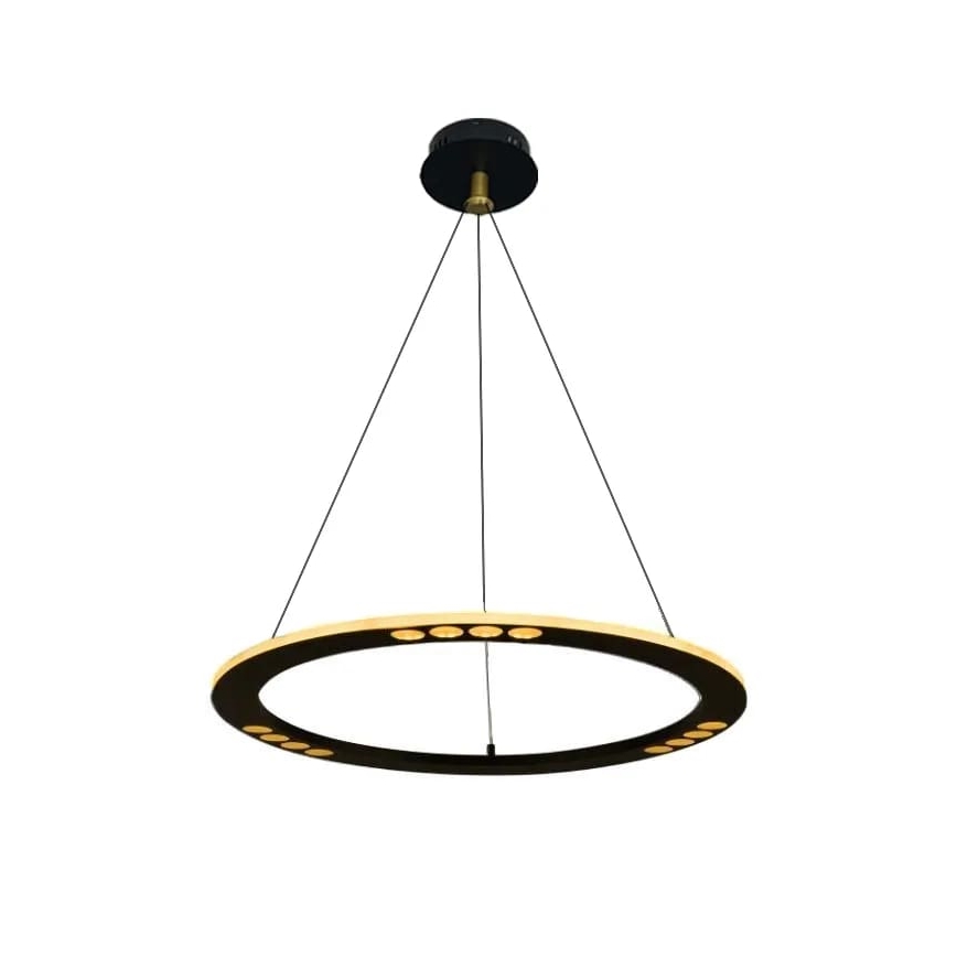 LED dimmbare Hängeleuchte an Kabel LED/40W/230V 3000-6500K + Fernbedienung
