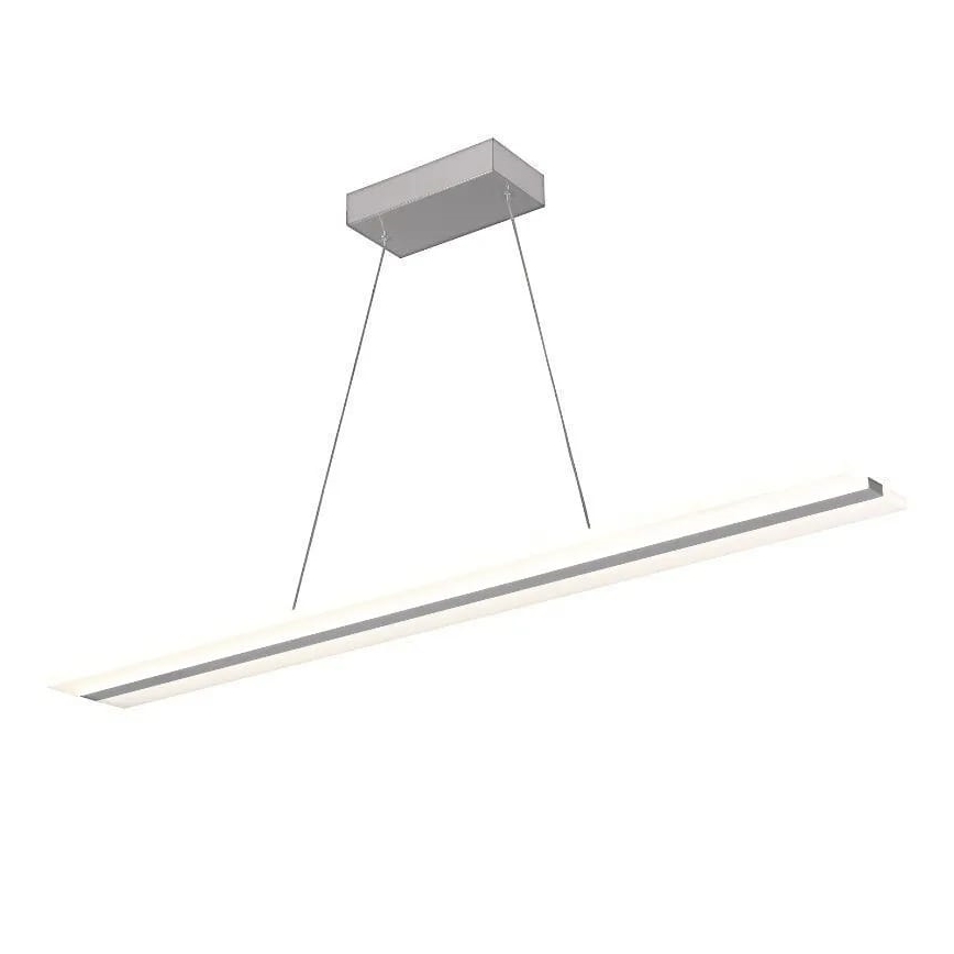 LED dimmbare Hängeleuchte an Kabel LED/40W/230V 3000-6500K Weiß + Fernbedienung