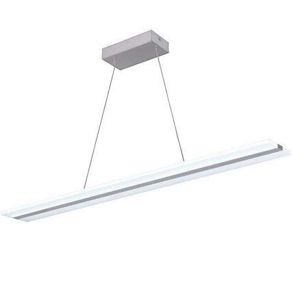 LED dimmbare Hängeleuchte an Kabel LED/40W/230V 3000-6500K Weiß + Fernbedienung