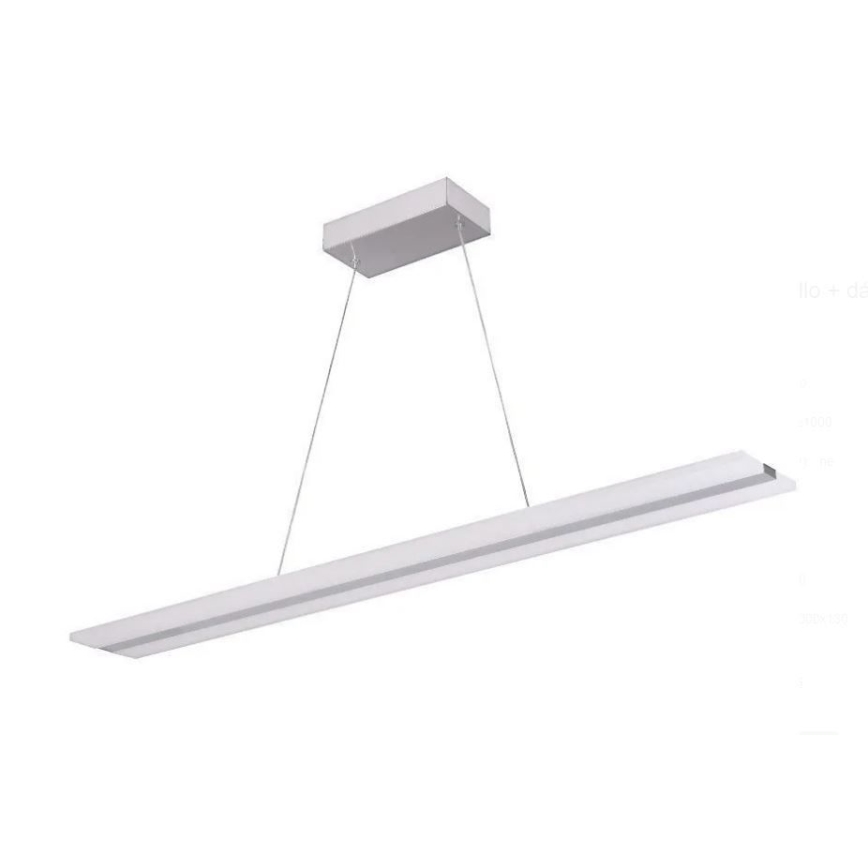 LED dimmbare Hängeleuchte an Kabel LED/40W/230V 3000-6500K Weiß + Fernbedienung