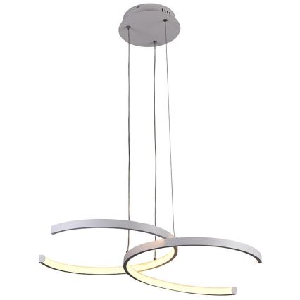 LED dimmbare Hängeleuchte an Kabel LED/50W/230V 3000-6500K + Fernbedienung