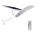 LED dimmbare Solar-Straßenleuchte SAMSUNG CHIP LED/50W/6,4V 4000K IP65 30000 mAh + Fernbedienung