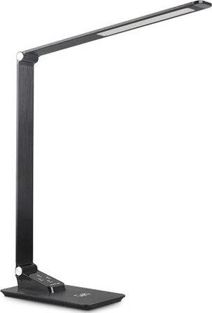 LED dimmbare Tischlampe mit USB LED/7W/230V 3000K/4000K/5500K schwarz