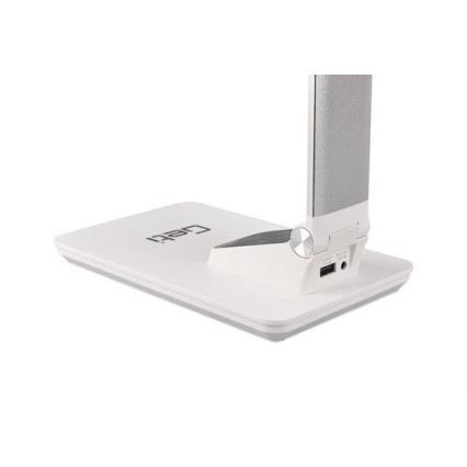 LED dimmbare Tischlampe mit USB LED/7W/230V 3000K/4000K/5500K Weiß