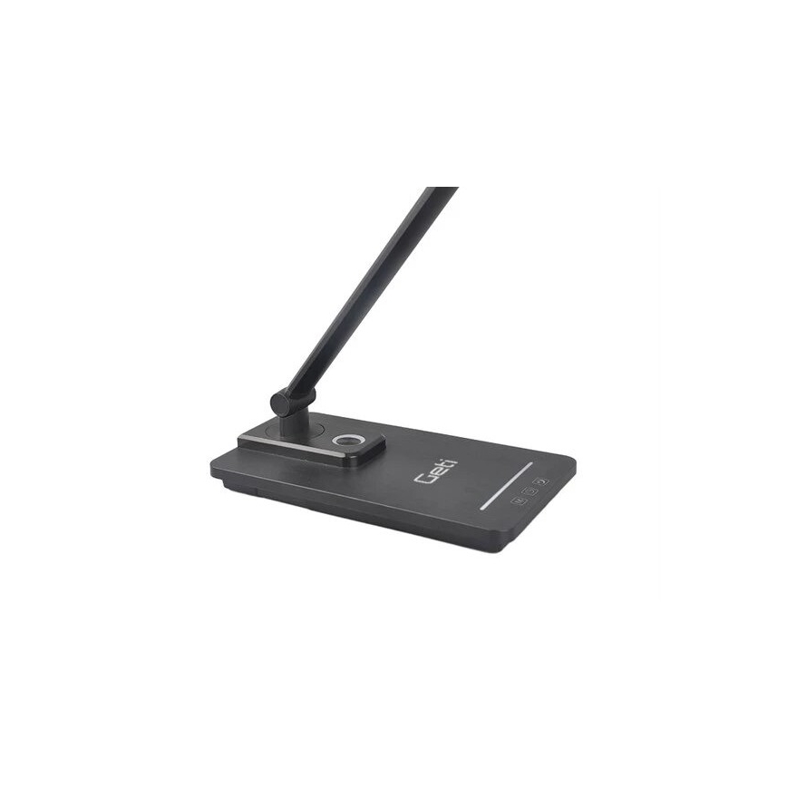 LED dimmbare Tischlampe mit USB LED/9W/230V 3000K/4000K/5500K schwarz