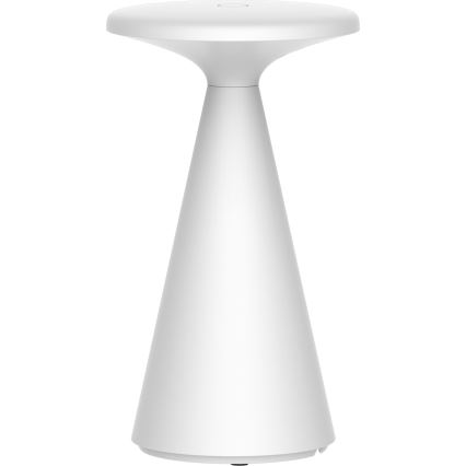 LED dimmbare Touch-Außen-Tischlampe PAROS LED/1,8W/5V USB 1800 mAh IP44 weiß