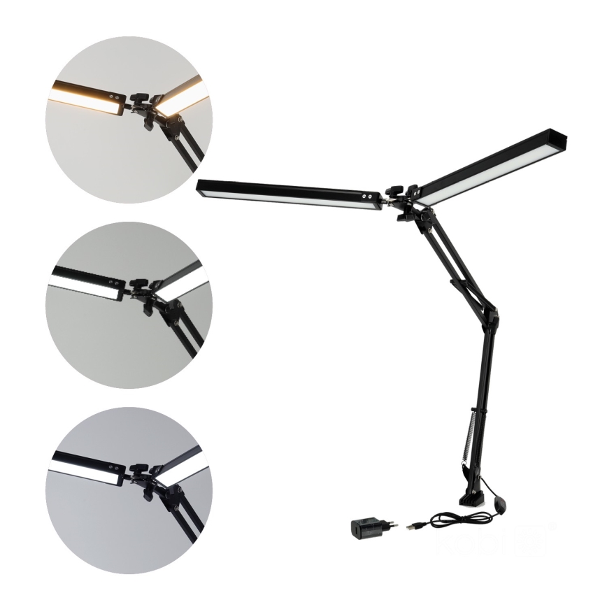 LED-dimmbare Tischlampe TENUIX DUO LED/15W/230V 3000-6000K