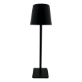 LED dimmbare Touch-Tischlampe LED/5W/5V USB 1200 mAh schwarz