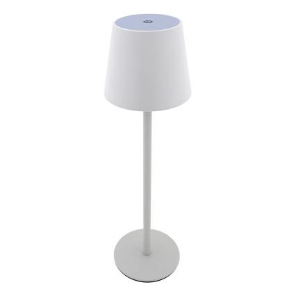 LED dimmbare Touch-Tischlampe LED/5W/5V USB 1200 mAh weiß