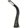 LED-dimmbare Touch-Tischlampe mit Display, LED/10W/5V, schwarz