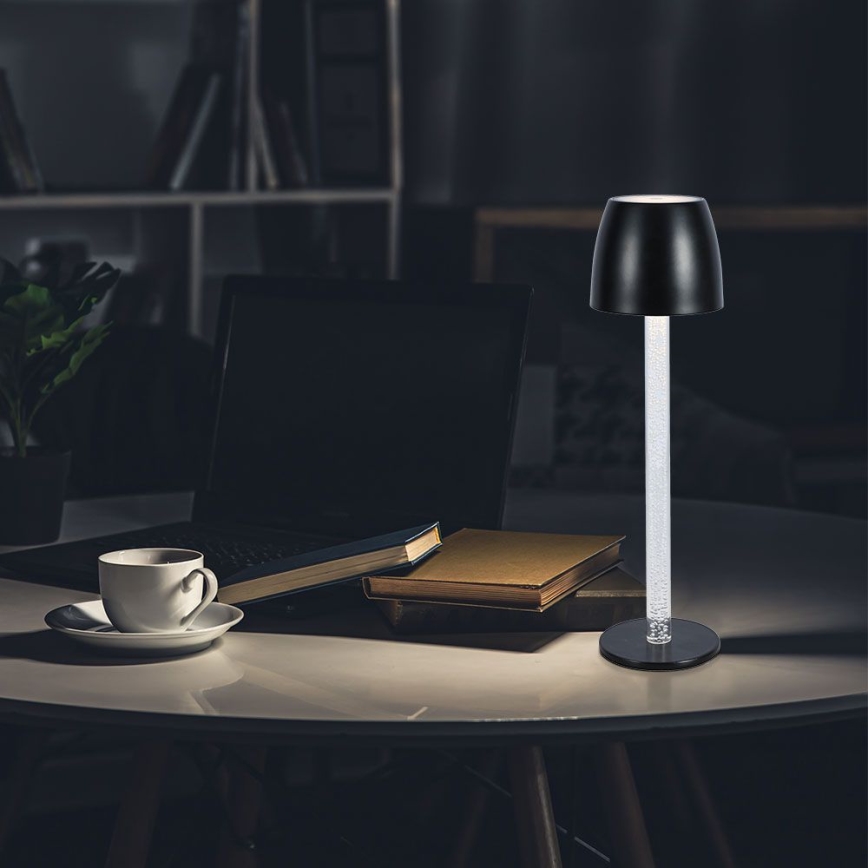 LED Dimmbarer wiederaufladbarer Touch-Tischleuchte LED/3W/5V 3000K 1800 mAh Weiß