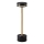 LED-dimmbare, wiederaufladbare Schreibtischlampe SAM LED/5W/5V schwarz/gold