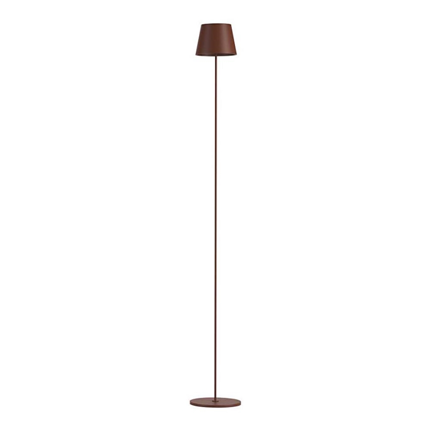 LED dimmbare wiederaufladbare Stehlampe 3in1 LED/4W/5V 4400 mAh 3000K IP54 Braun