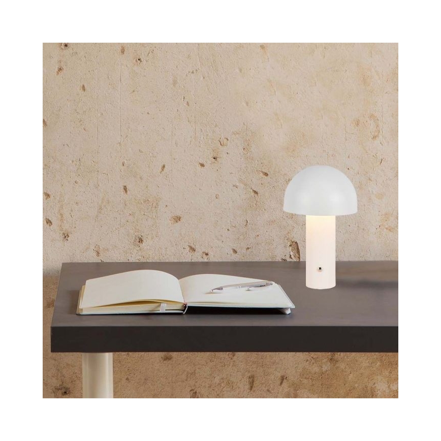 LED dimmbare wiederaufladbare Touch-Tischlampe LED/1W/5V 3000-6000K 1800 mAh weiß