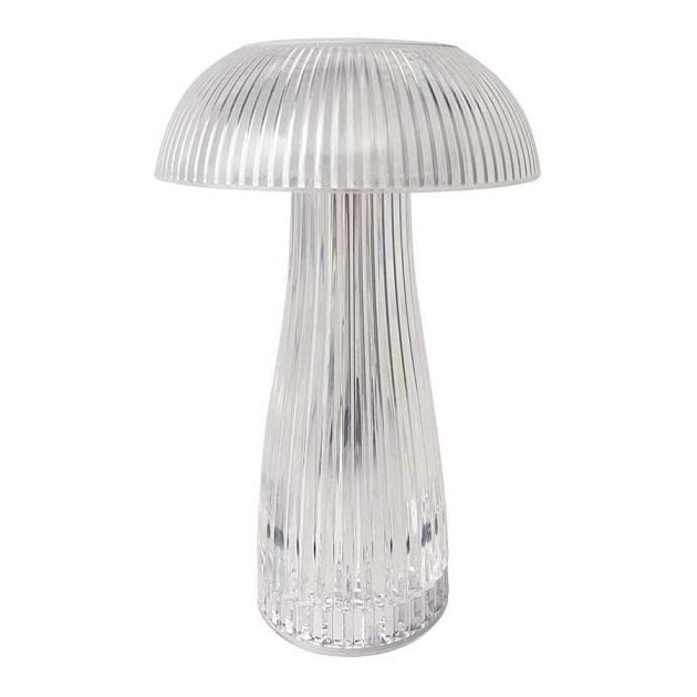 LED dimmbare, wiederaufladbare Touch-Tischlampe LED/1W/5V 3000-6000K 1800 mAh klar