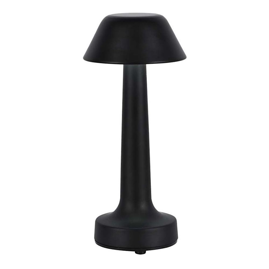 LED dimmbare, wiederaufladbare Touch-Tischlampe LED/1W/5V 3000-6000K 1800 mAh schwarz