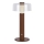 LED dimmbare wiederaufladbare Touch-Tischlampe LED/1W/5V 3000K 1800 mAh braun