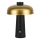 LED dimmbare wiederaufladbare Touch-Tischlampe LED/3W/5V 3000-6000K 1800 mAh schwarz/gold