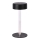 LED dimmbare, wiederaufladbare Touch-Tischlampe LED/3W/5V 3000-6000K 2400 mAh schwarz