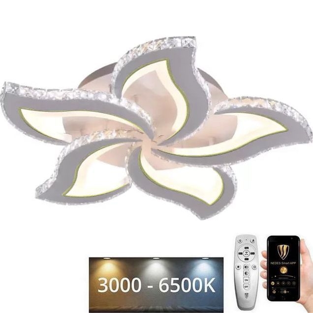 LED Dimmbarer Deckenleuchter LED/100W/230V 3000-6500K + Fernbedienung
