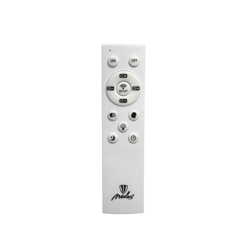 LED Dimmbarer Deckenleuchter LED/40W/230V 3000-6500K Weiß + Fernbedienung