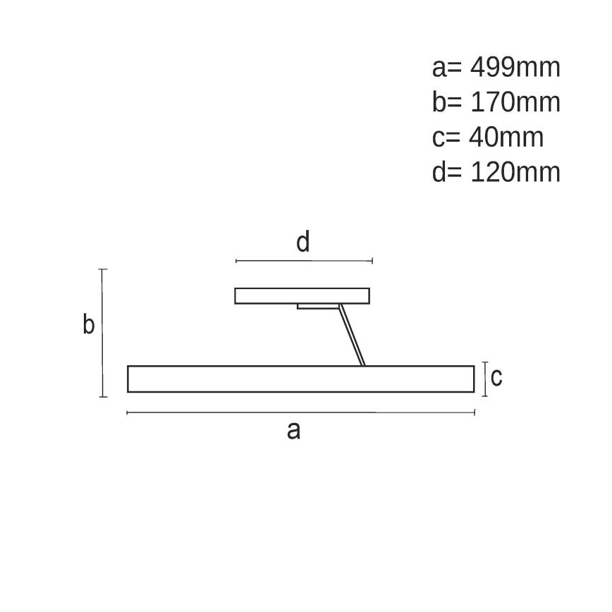 LED Dimmbarer Deckenleuchter LED/40W/230V 3000-6500K Weiß + Fernbedienung
