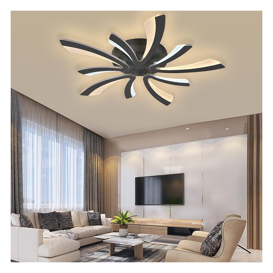 LED Dimmbarer Deckenleuchter LED/55W/230V 3000-6500K + Fernbedienung