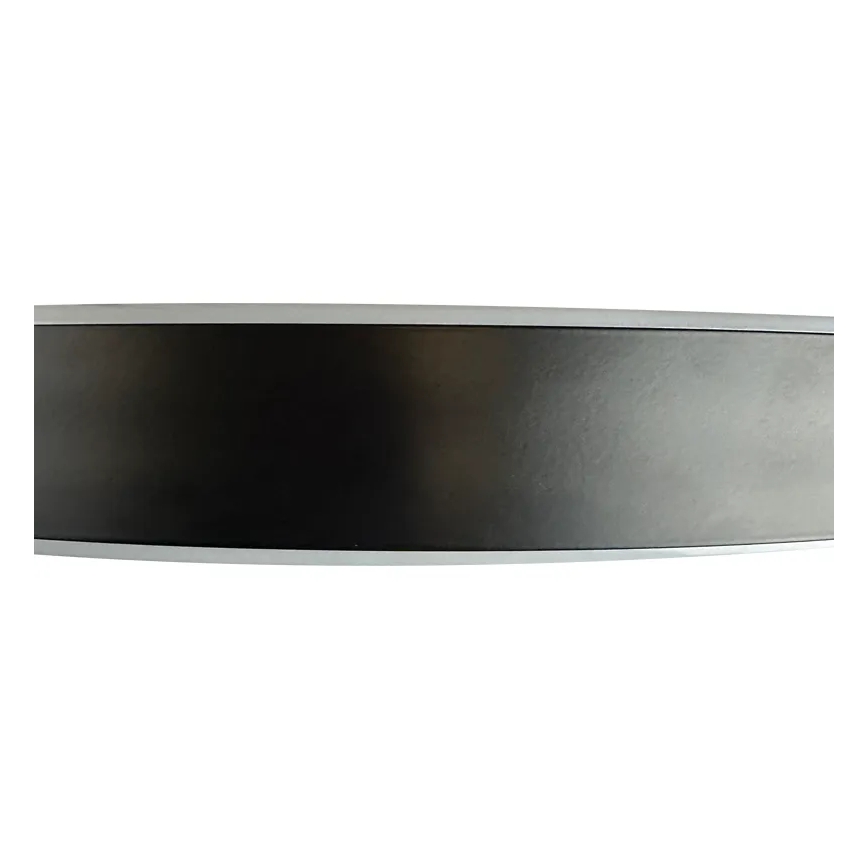 LED Dimmbarer Deckenleuchter LED/72W/230V 3000-6500K Schwarz + Fernbedienung