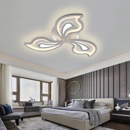 LED Dimmbarer Deckenleuchter LED/75W/230V 3000-6500K + Fernbedienung