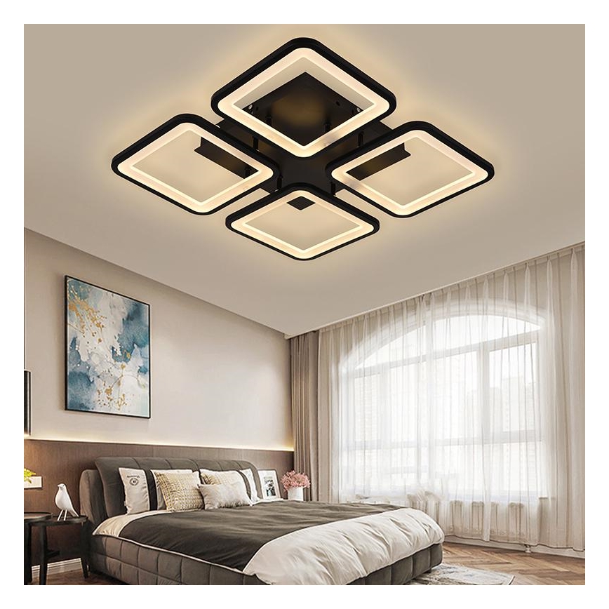 LED Dimmbarer Deckenleuchter LED/85W/230V 3000-6500K + Fernbedienung