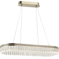LED dimmbarer Kristall-Kronleuchter an Drahtseil THALIA LED/50W/230V 3000-6000K + Fernbedienung