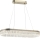 LED dimmbarer Kristall-Kronleuchter an Drahtseil THALIA LED/50W/230V 3000-6000K + Fernbedienung