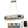LED dimmbarer Kristall-Kronleuchter an Kabel LED/45W/230V 3000-6500K + Fernbedienung