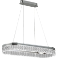 LED-dimmbarer Kristall-Kronleuchter mit Seilaufhängung THALIA LED/50W/230V 3000-6000K + Fernbedienung