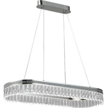 LED-dimmbarer Kristall-Kronleuchter mit Seilaufhängung THALIA LED/50W/230V 3000-6000K + Fernbedienung